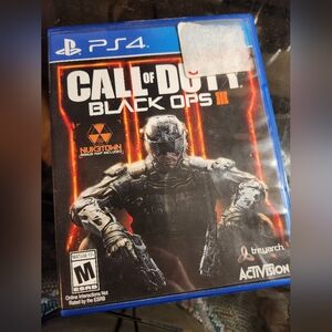 Call of Duty: Black Ops III (PS4) - Black Game Case